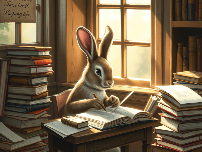 Wandering around outside the rabbit hole – how it all began! 